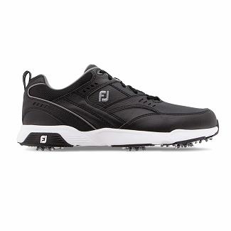 Scarpe Golf Footjoy Uomo Scarpe Golf Spikes Nere Italia WUM317268